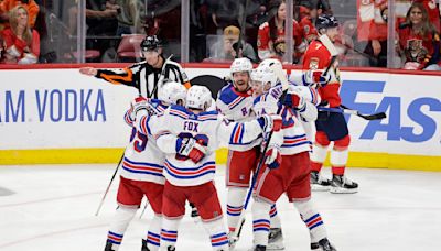 After an afternoon of counterpunching, Rangers find way to floor Panthers with OT knockout blow