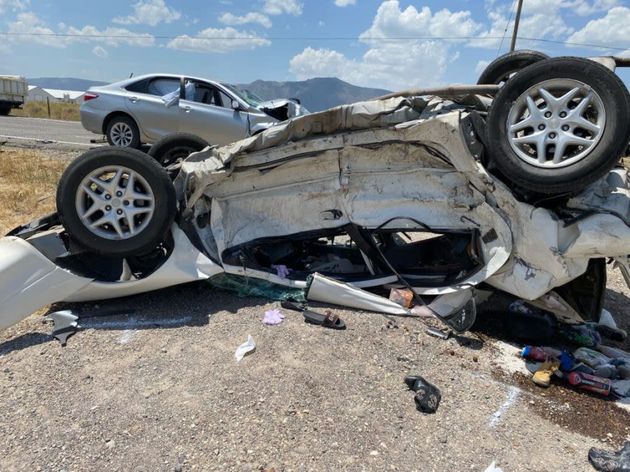 2 killed, 3 injured in Sanpete County three-vehicle crash