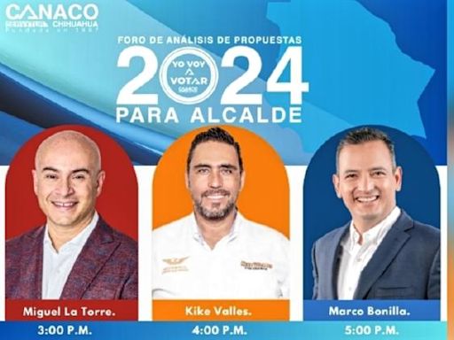 Fail de Canaco… Cancela foro con candidatos; plantó a La Torre