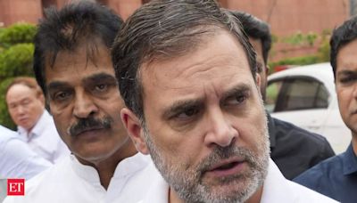 Rahul Gandhi writes to Prime Minister Modi, requests him to lead Parliamentary debate on NEET - The Economic Times