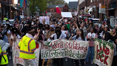 Protesters March To Harvard President Garber’s Home, Demand Start of Negotiations | News | The Harvard Crimson