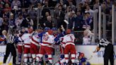 Hurricanes, Rangers tied 3-3 going into second OT as Kuznetsov sits