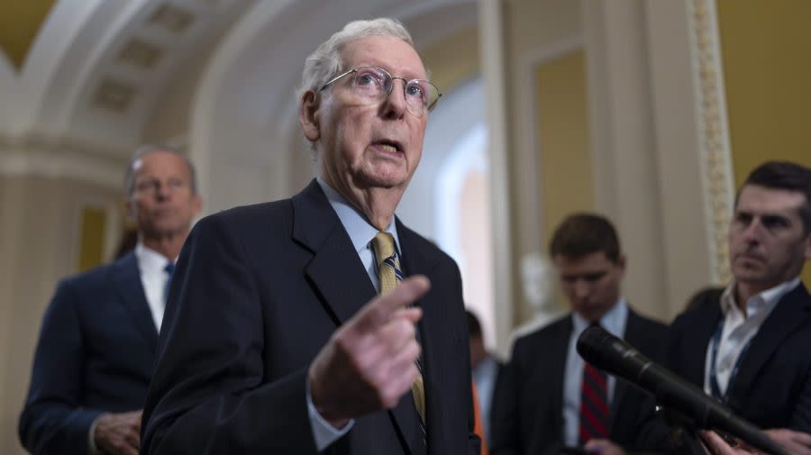 McConnell pushes Secret Service to move RNC protesters farther away