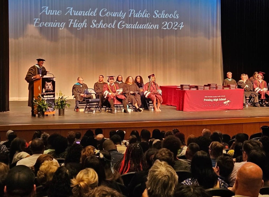 Anne Arundel County’s Evening High School’s largest graduation class offers lessons in persistence