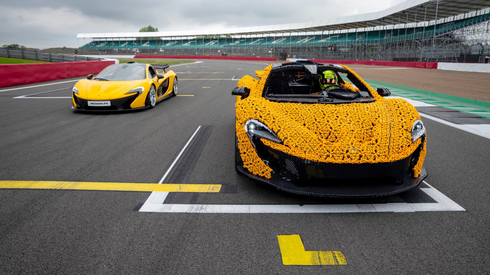 This McLaren P1 made of Lego is a design wonder that drives like a real race car