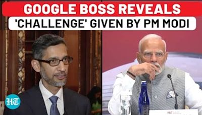 Sundar Pichai Reveals 'Challenge' Given By PM Modi During USA Tech Meet | Google | AI | India