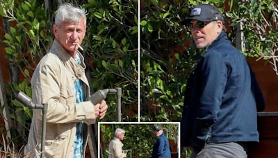 Hunter Biden hangs with Sean Penn at Malibu’s swanky Soho House amid court setback