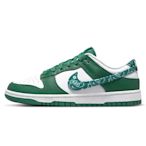 【NIKE 耐吉】Nike Dunk Low Green Paisley 綠白 變形蟲 女鞋 DH4401-102(Nike Dunk Low)