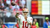 Jimmy Garoppolo, so good in good times, struggles in a bad one