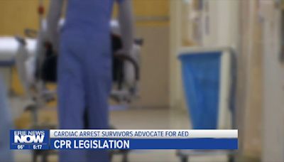 Cardiac Arrest Survivors Advocate for AED, CPR Legislation