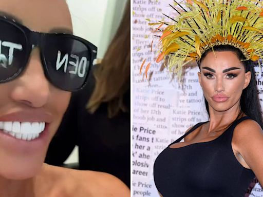 Katie Price says she'll be arrested when she lands in UK after skipping £760,000 bankruptcy hearing