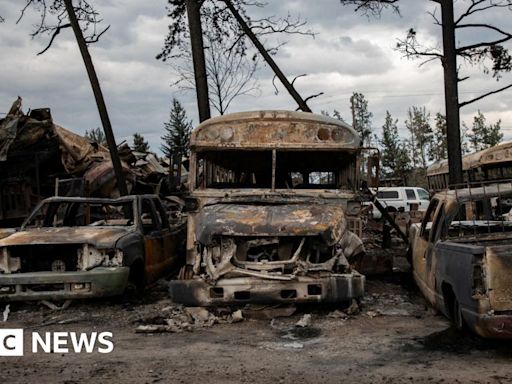 Jasper fire: Images show destruction from wildfire in Canada