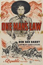 One Man's Law (1940) — The Movie Database (TMDB)