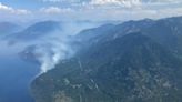 Work continues on six significant wildfires near B.C.‘s Slocan Lake