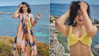 Rashmika Mandanna's Colour Coordinated Cover Style Is A Respite From The Scorching Heat
