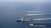 美國驅逐艦擊落「青年運動」 無人機和反艦飛彈