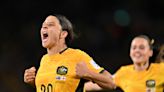 Watch: Sam Kerr's goal for Australia equalizes World Cup semifinal before loss to England