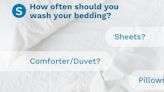 How often should you wash your sheets?
