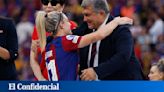 La euforia desmedida de Laporta con el Barça femenino y el dolor por apuñalar a Xavi