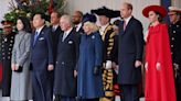 King and Queen roll out red carpet for South Korean president ahead of Buckingham Palace banquet