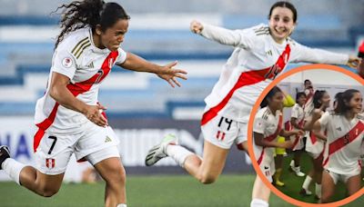 El divertido baile de Perú tras clasificación al hexagonal final del Sudamericano Femenino Sub 20