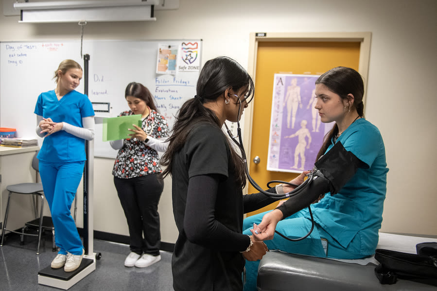 Vancouver’s Cascadia Tech lets students start medical careers straight out of high school