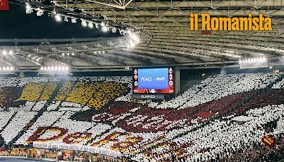 FOTO - Roma-Milan, la scenografia della Sud dedicata a De Falchi