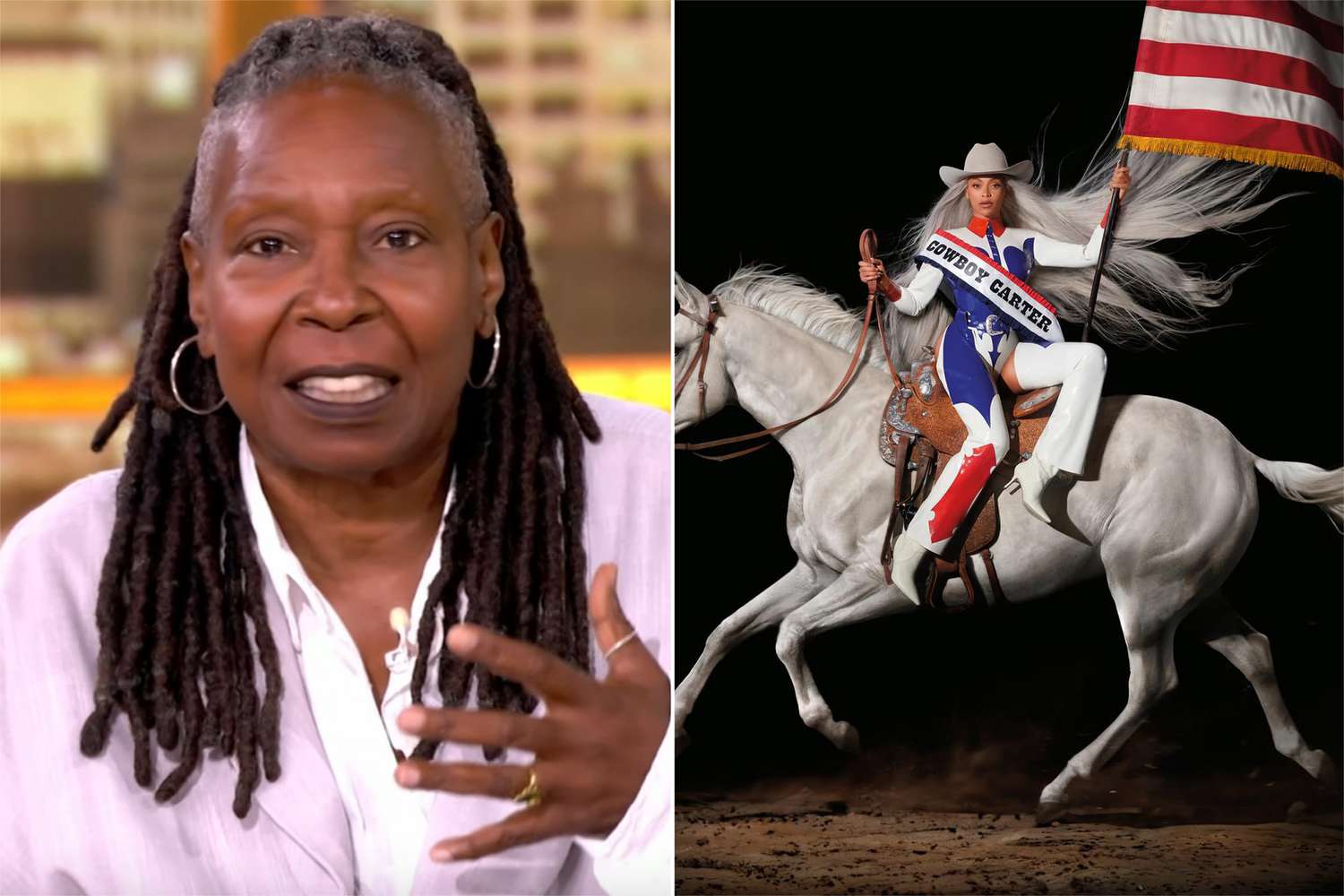 Whoopi Goldberg doesn't think Beyoncé was 'snubbed' by CMA Awards: 'It wasn't for them'