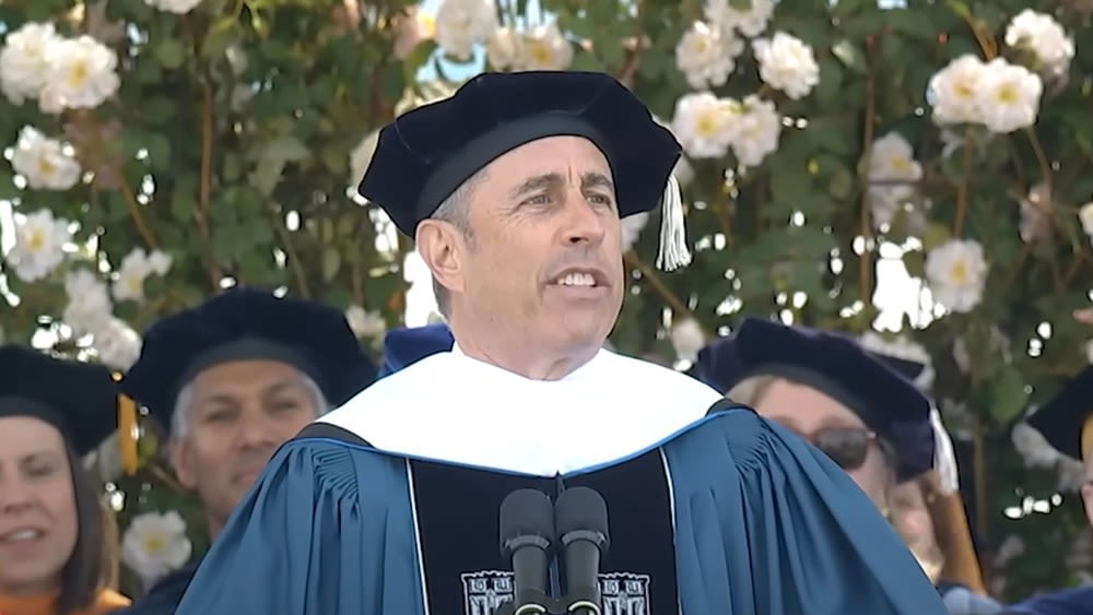 Jerry Seinfeld’s Duke University Commencement Speech Spurs Walkouts as Students Chant ‘Free Palestine’