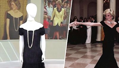 See Princess Diana's outfits up for rare auction — including dress she wore during John Travolta dance