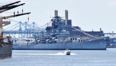 Welcome home, sailor: Battleship returns to Camden berth with special guests