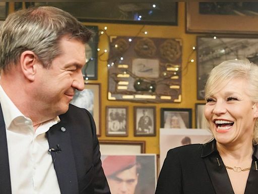 TV-Kolumne „Inas Nacht“ - Wie ist Markus Söder im Bett? In der ARD antwortet CSU-Chef schlagfertig