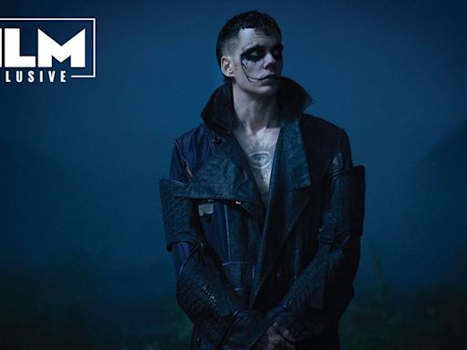 Bill Skarsgard literally threw himself into filming The Crow – including jumping into a vat of oil