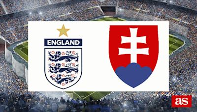 Inglaterra vs Eslovaquia: estadísticas previas y datos en directo | Eurocopa 2024