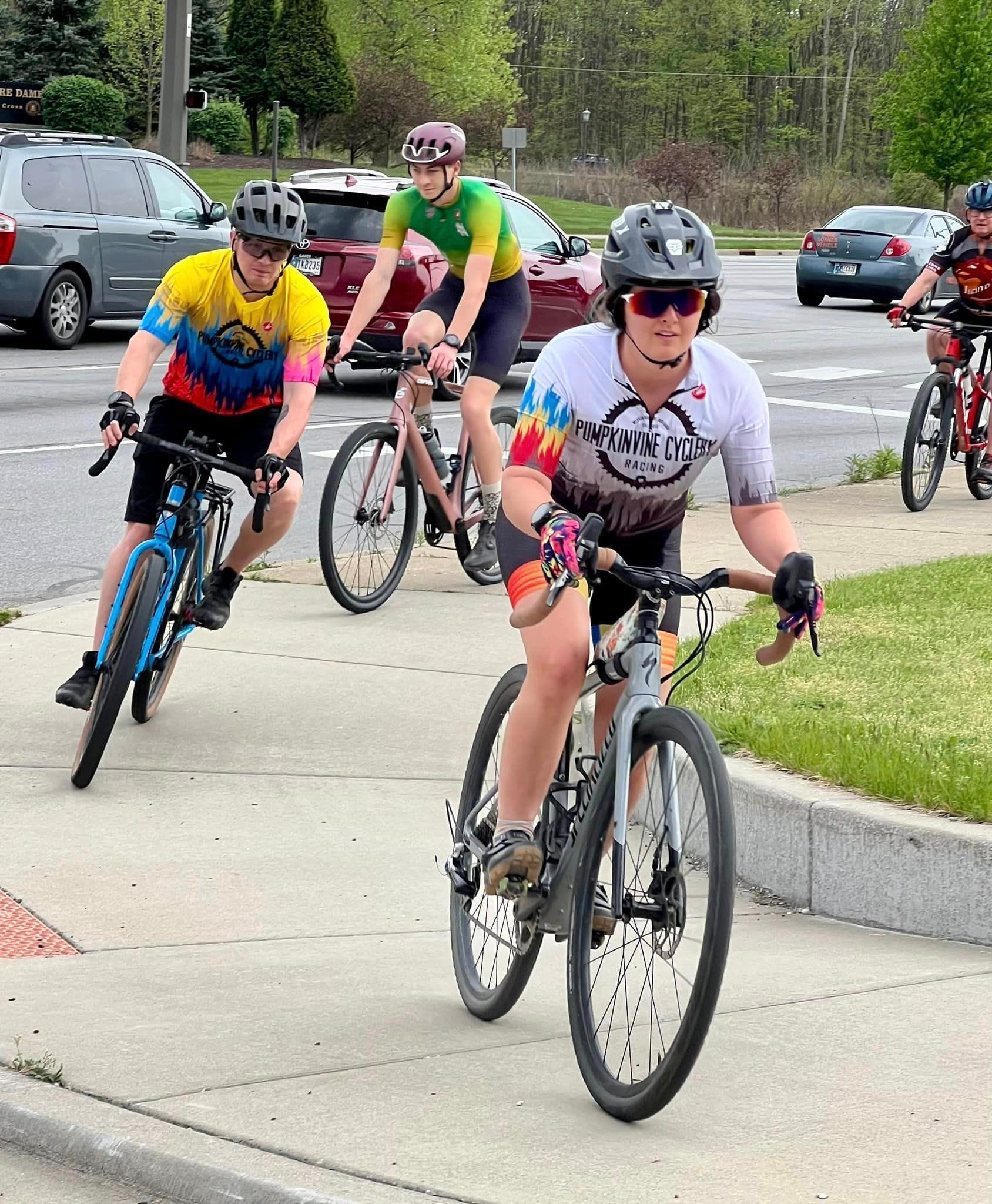 Rollout South Bend bike rides crank on social vibe as busy Bike to Work Week feeds you