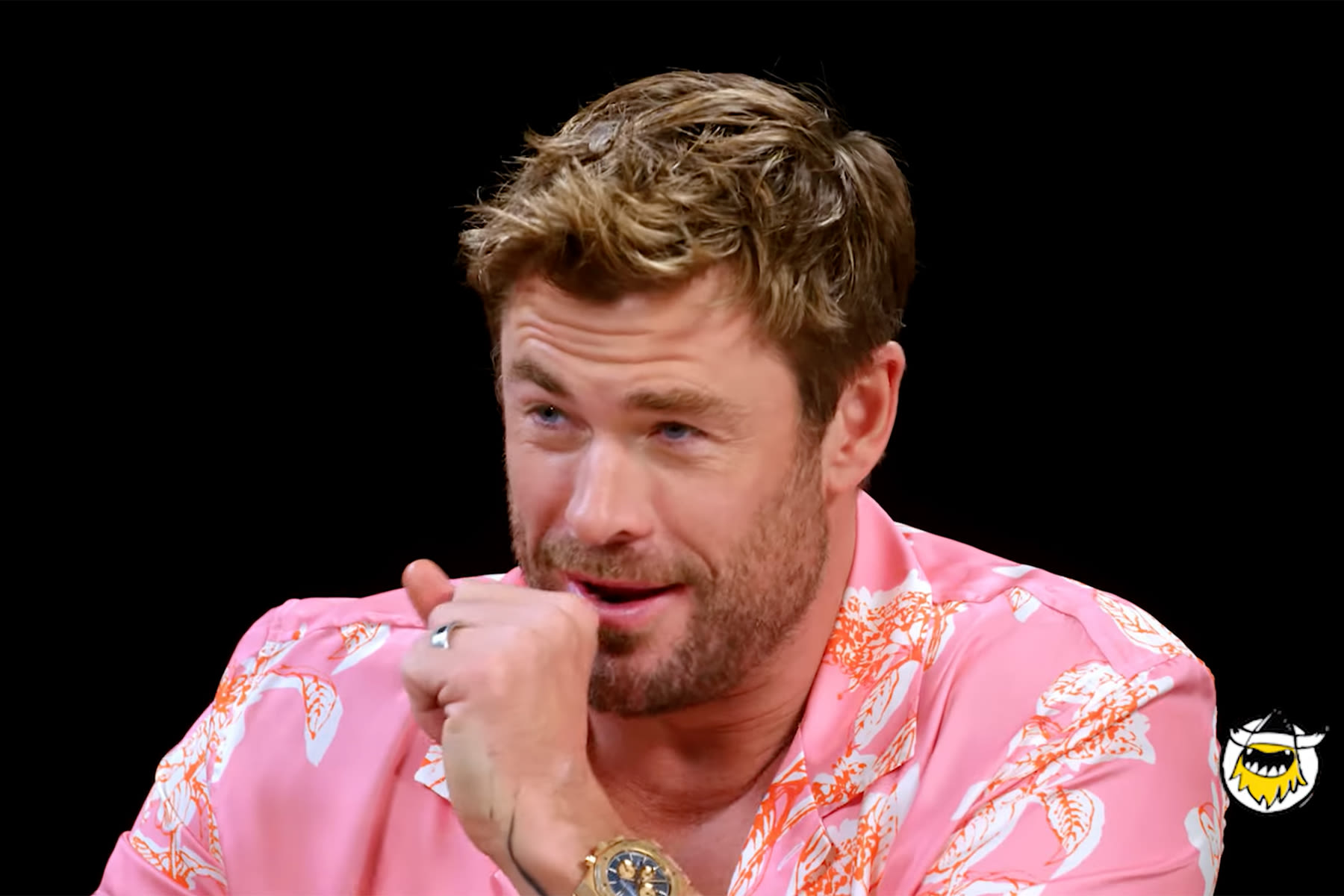 Chris Hemsworth Almost Gets Hot Sauce in His Eye on ‘Hot Ones’ Season Premiere