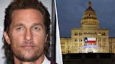 ¿Un actor gobernando Texas? Las posibles aspiraciones políticas de Matthew McConaughey