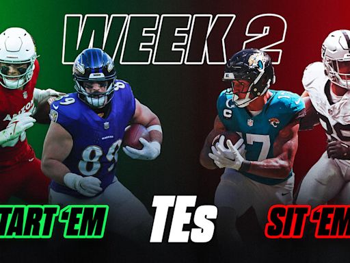 Tight End Start 'Em, Sit 'Em Picks For Fantasy Football Week 2