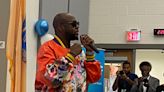 Rapper Wyclef Jean visits Passaic school as part of Music Will charity