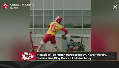 Mahomes flashes his cannon on deep-ball connection with Marquise Brown