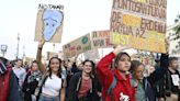 Manifestación en Budapest contra la intimidación estatal de docentes