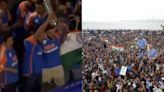 ‘Mumbai Cha Raja, Rohit Sharma’ Fans Flood Wankhede For Triumphant Victory Parade- Watch