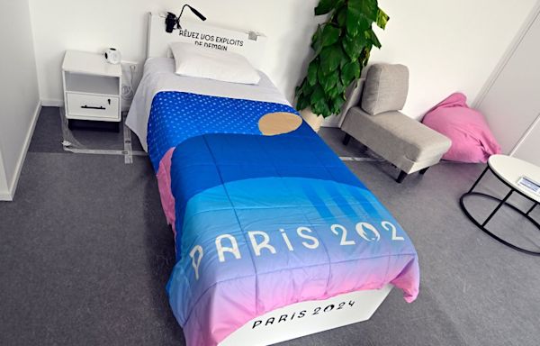 Cardboard beds are back at the Paris Olympic Village