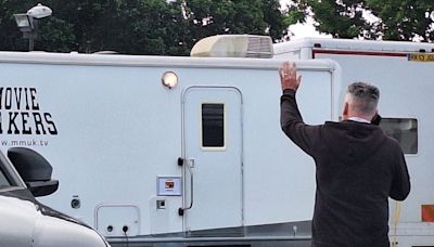 TV crews set up 'village' in Birmingham with filming underway for new BBC drama