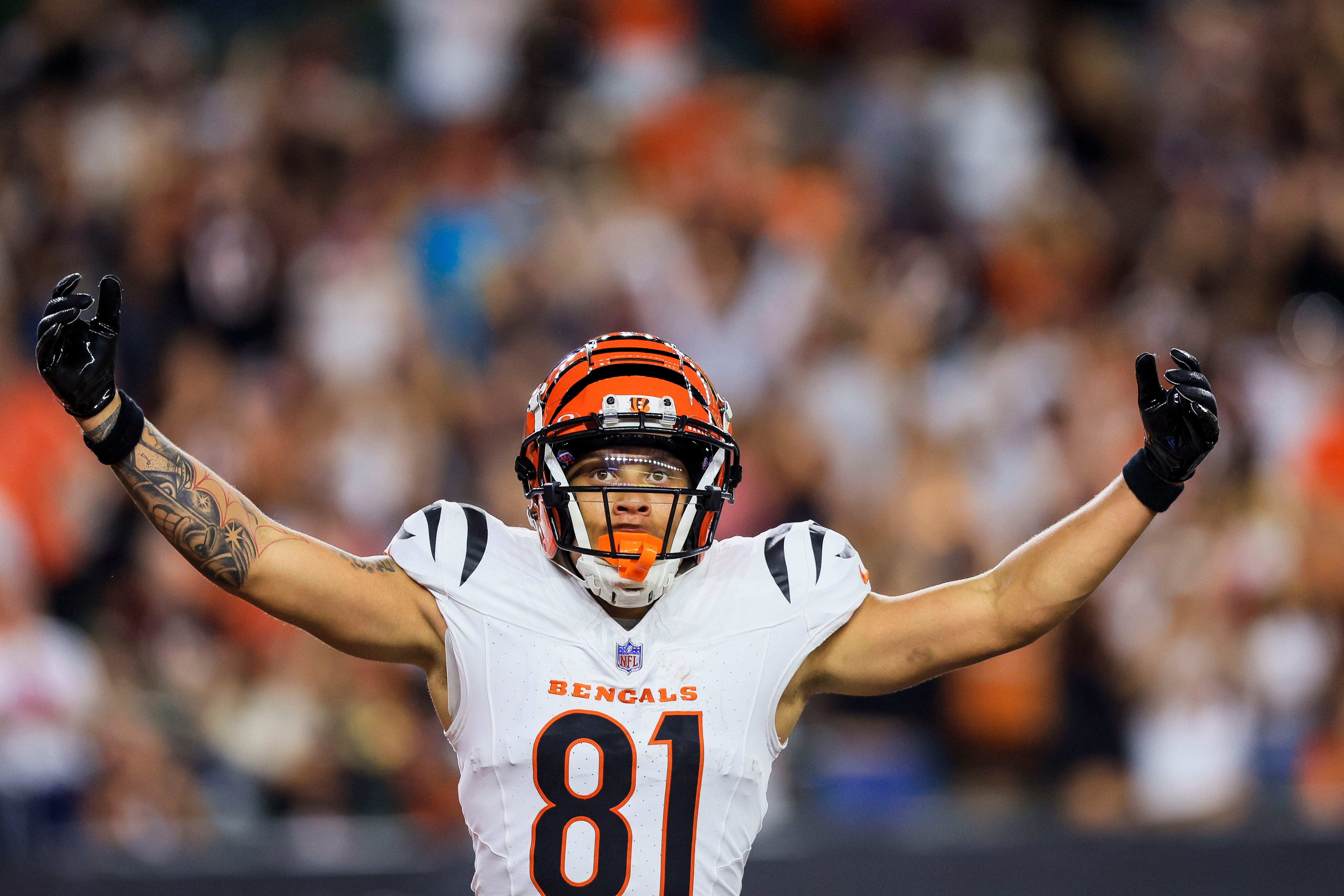 Bengals explain why rookie Jermaine Burton didn't play until late vs. Bucs