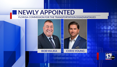 Two local men appointed to the Florida Commission for the Transporation Disadvantaged