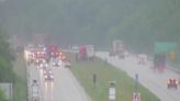 Delafield crash: I-94 lanes closed Wednesday morning, semi in median