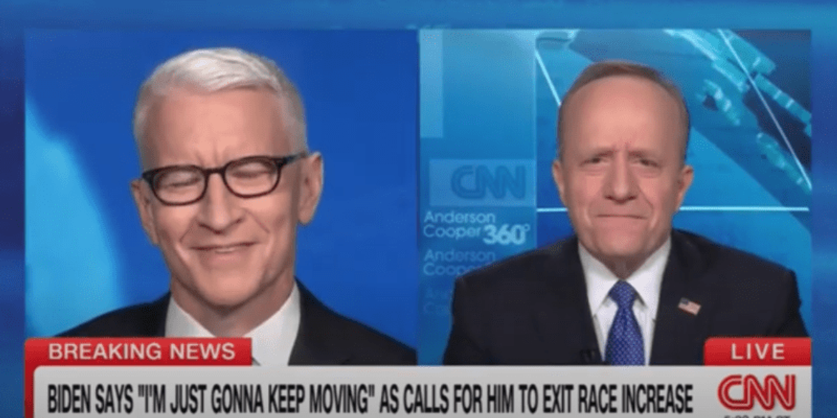 Anderson Cooper cracks up as guest flubs name in jest: 'Anyone could do that, Tucker'