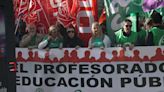 Arranca la segunda jornada de huelga de profesores en Madrid sin avances en la negociación con la Consejería de Educación