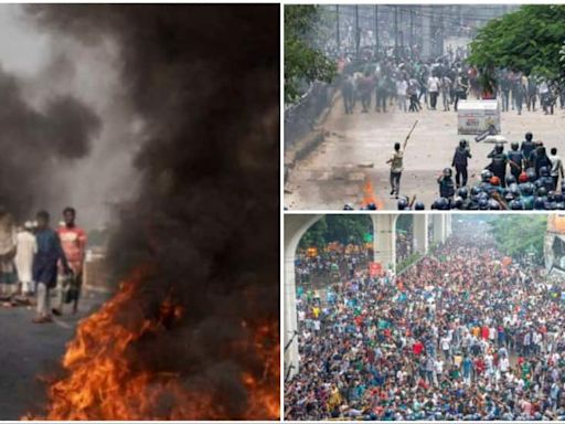 Bangladesh Unrest: At Least 32 Dead As Students Demand End To Job Quotas, Set Fire To State TV Network – Key Updates